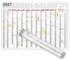 Wandkalender 2027 XXL B1 Gerollt 70x100 cm Jahresplaner Produktbild-Vorschau 1