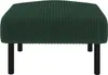 MODFU Tabouret - Pouf en Velours Côtelé Repose-Pieds ou Voir les images du produit 8