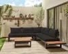 Best Mobilier Salome - salon bas de jardin 5 places + table Voir les images du produit 7