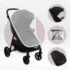 A collage of images showing a black stroller and its accessories. Náhľad obrázku produktu