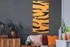 MuchoWow® Wandtattoo Wandsticker Wandaufkleber Tigerdruck - Produktbild-Vorschau 3