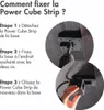 Accezz PowerCube Strip | 6-en-1 - 1x USB-C + 2x USB-A + 3x Voir les images du produit 6