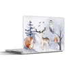 MuchoWow® Laptop Aufkleber Sticker Cover Winter - Schnee - Produktbild-Vorschau 1