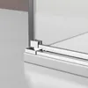 Eckdusche mit Drehtür an Festfeld NT403 - 8 mm - Nano Produktbild-Vorschau 3