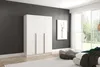 Szafa Riva biała z lustrem wewnątrz szafy 150 x 42 x 215 cm Podgląd zdjęcia produktu 2