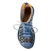 Laura Vita Lara Vita Sommerstiefel Schnürstiefel Blau Produktbild-Vorschau 4