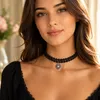 LUISIA® Halsband Kropfband "Editha" | Schwarz Produktbild-Vorschau 2