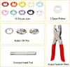 Druckknöpfe Metall 150 Stück, 9,5 Mm, 10 Farben, Mit Zange Produktbild-Vorschau 7