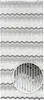 Kobolo Door Curtain Mountain Bead Curtain - černá bílá - Náhled obrázku produktu 1