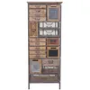 Armoire à pharmacie HWC-A43, commode, bois de sapin massif Voir les images du produit 2