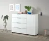 Kommode >Sean< in Weiß, - 135x99x40 cm ( BxHxT) Produktbild-Vorschau 5