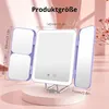 LED Schminkspiegel mit 1X/3X/7X Vergrößerung – Touchscreen, Produktbild-Vorschau 11