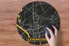 MuchoWow® Mauspad Mousepad Leverkusen - Gold - Stadtplan - Produktbild-Vorschau 3