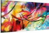 Vlies Leinwandbild - Dance of the rainbow 120x40 cm Produktbild-Vorschau 1