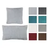 Kissenbezug 2er Set 40x60 cm Braun Dekokissen Kissenhülle Produktbild-Vorschau 5