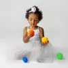 Hencz Toys Palline colorate educative, 5 pezzi in scatola Anteprima dell’immagine prodotto 2
