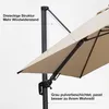 PURPLE LEAF Ampelschirm Twist 270 x 270 cm, Kippbar Produktbild-Vorschau 8