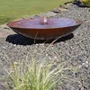 CLGarden Springbrunnen Cortenstahl Wasserschale SCWS80 Produktbild-Vorschau 1