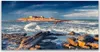 Glasbilder 120x60 Wandbild Druck auf Glas Meer Steine Produktbild-Vorschau 1