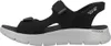 A side view of a black Skechers Slip-ins GO WALK Flex SD sandal for men. Produktbild-Vorschau