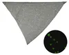 Sonnensegel STERNBILD - Leuchtsterne im Dunkeln - 3m x 3m x 3m - UV 30 - Dreieck - grau Produktbild-Vorschau