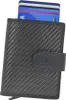 Greenburry Kartenetui Carbon Leder Card-Slider Minibörse Produktbild-Vorschau 6