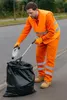 5 Rollen, Müllsäcke, 360 Liter, 36 µm, schwarz, Hansepack24 Produktbild-Vorschau 5