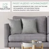 Selfitex 2er Set Couchkissen 40x40 cm, Sofakissen mit Produktbild-Vorschau 2