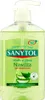 A clear product shot of a bottle of Sanytol hand soap with aloe vera. Anteprima dell’immagine prodotto