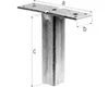 Handlaufstütze für Universalpfosten, 30x30mm Produktbild-Vorschau 2