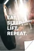 MuchoWow® Poster Essen, schlafen, aufstehen, wiederholen. - Produktbild-Vorschau 1
