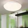 Plafoniera Contemporanea Ella 1 Luce Acciaio Bianco Anteprima dell’immagine prodotto 2