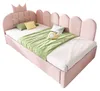 Polsterbett Tagesbett, Sofa Bett aus Samt mit Stauraum und Produktbild-Vorschau 15