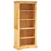 vidaXL Bücherschrank 5 Fächer Mexiko-Stil Kiefernholz Produktbild-Vorschau 3