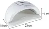 Lampa na nehty Sun X5 UV 45 LED 150W manikúra hybridy gel Náhled obrázku produktu 11