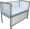 Kinderbett / Beistellbett / Babybett 2in1 120x60cm grau Produktbild-Vorschau 6