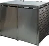 A product shot of a double trash bin enclosure. Náhled obrázku produktu