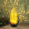 2er Set LED Solarleuchte, Lotusblume, Flammen Design Produktbild-Vorschau 7