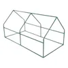 A green metal frame for a mini greenhouse, shown against a white background. Produktbild-Vorschau