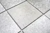 Retro Vintage Mosaik Fliese Keramik grau MOS22-CELLO Produktbild-Vorschau 2