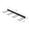 QLS Support mural pour outils de jardinage Support pour Voir les images du produit 10