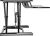 LogiLink Sitz-Steh Workstation für 1 Monitor schwarz Produktbild-Vorschau 5