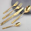 Goldenes Besteck Set 6 Personen aus Edelstahl 30-teilig Produktbild-Vorschau 6
