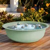 Mini-bassin de jardin rond vert mat - 52 cm - Grande coupe Voir les images du produit 5