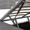 Łóżko tapicerowane, 140 x 200 cm, z hydraulicznym Podgląd zdjęcia produktu 14