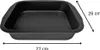 Brownieform Black Metallic, 27x26x5 cm Produktbild-Vorschau 9
