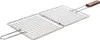 GLÜCKLICHES GRÜN Gitter Grill Quadrat Grillen 22 x 22 cm Produktbild-Vorschau 3