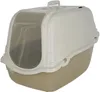 KERBL Katzentoilette Minka 57x39x41cm Beige und Weiß Produktbild-Vorschau 1