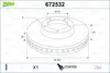 2x VALEO Bremsscheibe 672532 vorne für OPEL Vectra C Produktbild-Vorschau 1