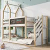 A child's bedroom with a bunk bed. Náhled obrázku produktu